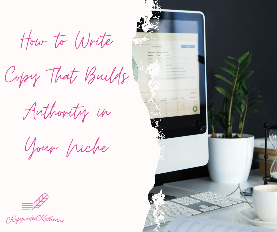 How to Write Copy That Builds Authority in Your Niche